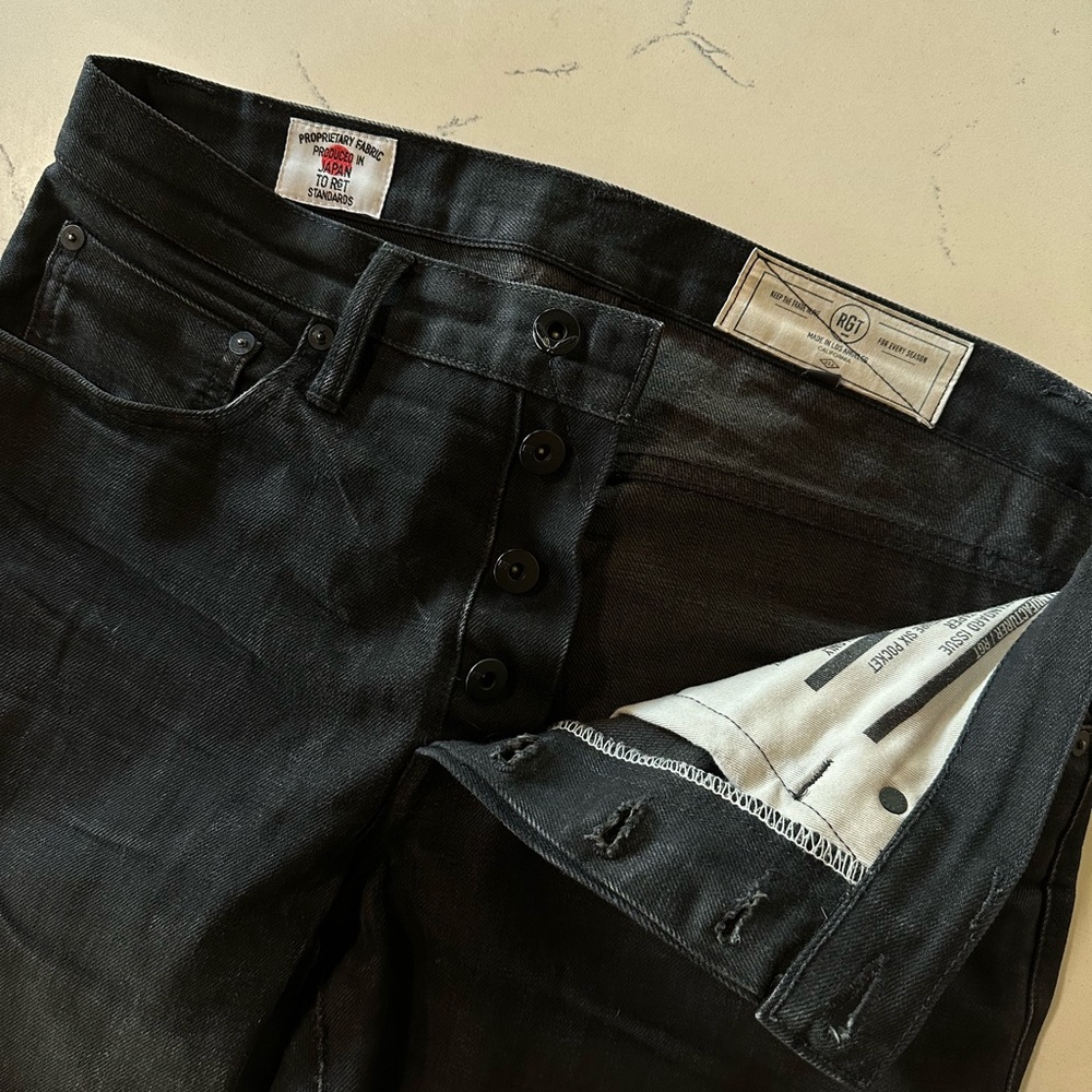 Rogue Territory Black Selvedge Jeans - Picture 5 of 13